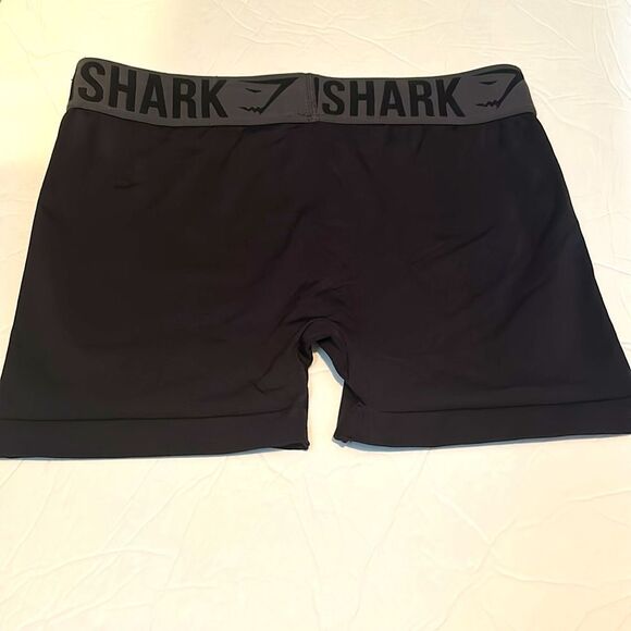 Black/Grey Gymshark Fit Seamless Shorts Size Small - Picture 10 of 11